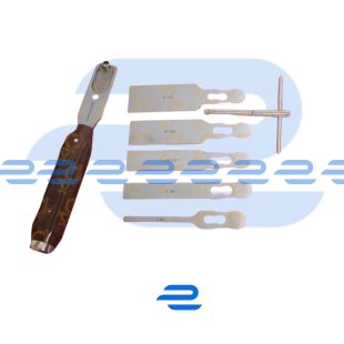 Chisel & Gouge Osteotome Set With Handle Orthopedic Surgical Instruments