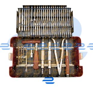 56Pcs Broken Screw Removal Set Internal Fixator Extractor Orthopedic Instruments